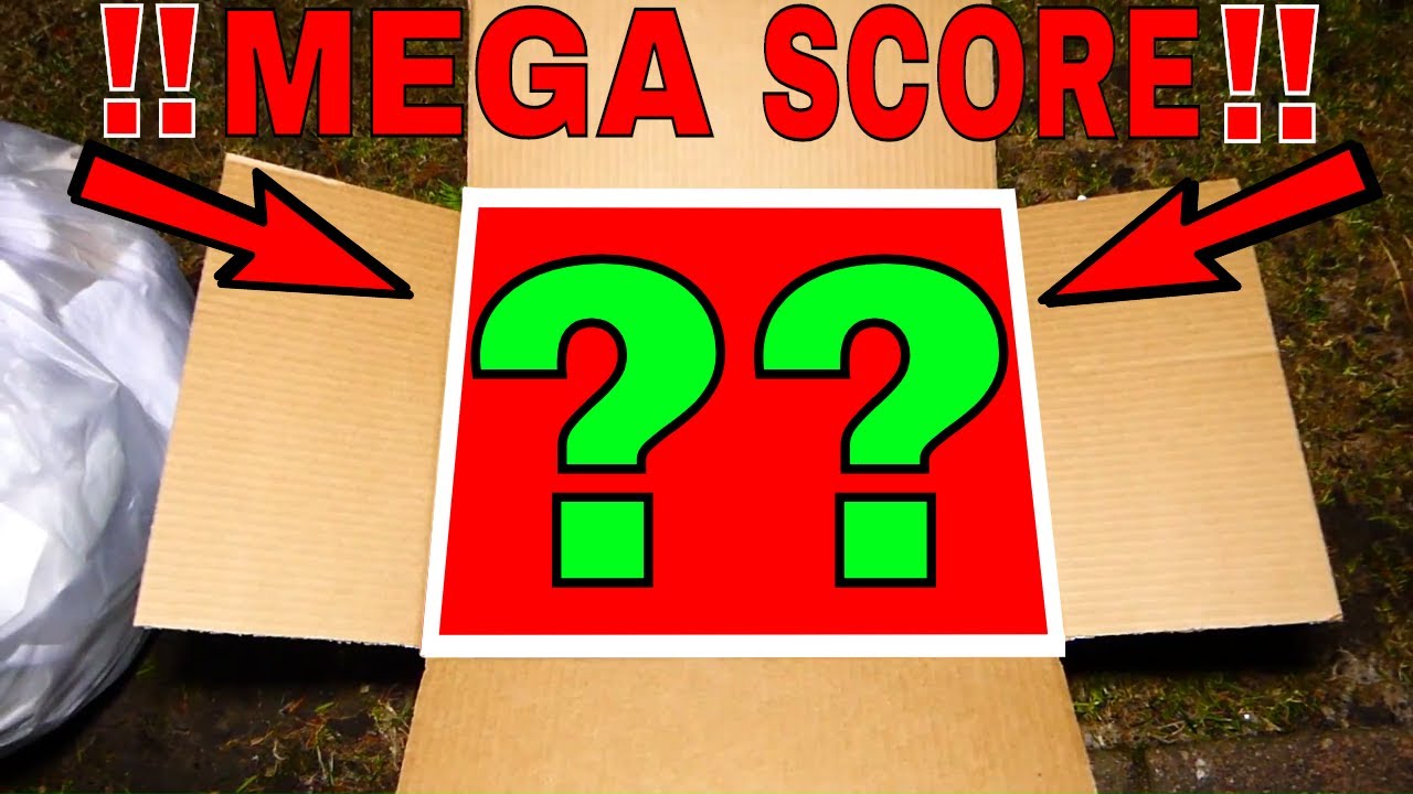!!МЕГАУДИВИТЕЛЬНЫЙ НАБОР ИЗ МУСОРНОГО КОНТЕЙНЕРА!! Ночь погружений на Gamestop #429