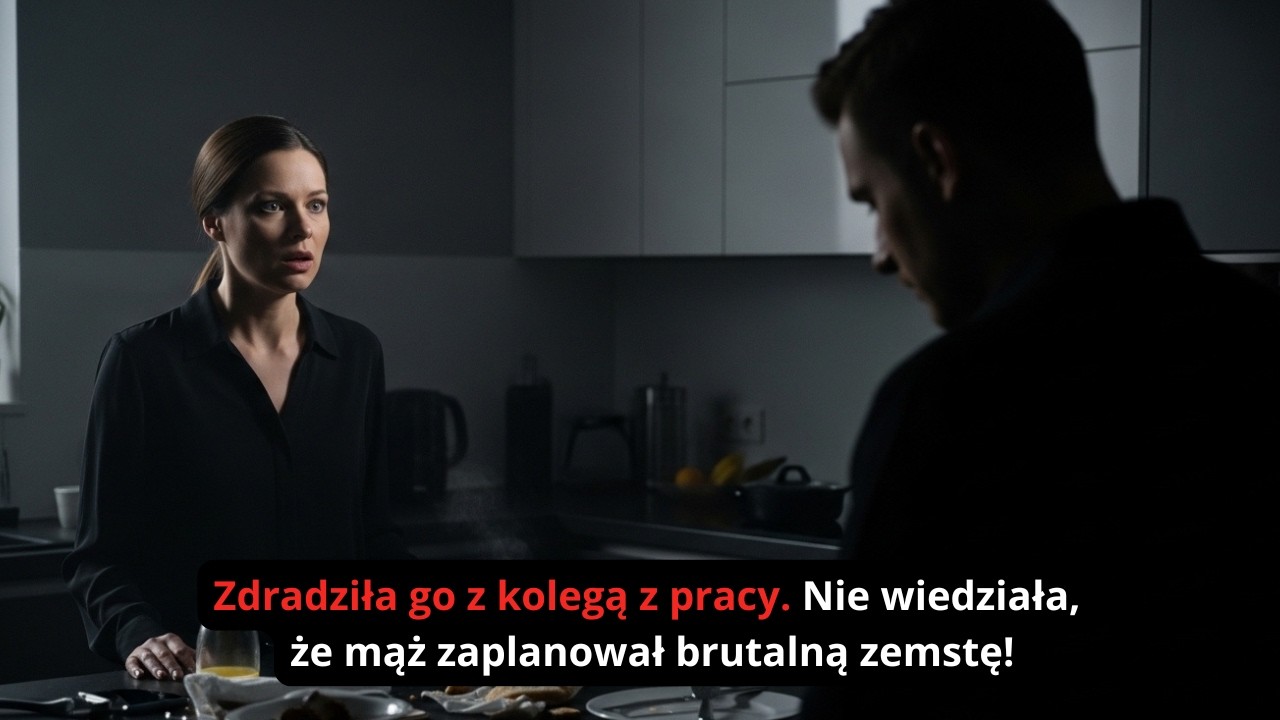 Zdradziła go z kolegą z pracy  Nie wiedziała, że mąż zaplanował brutalną zemstę!