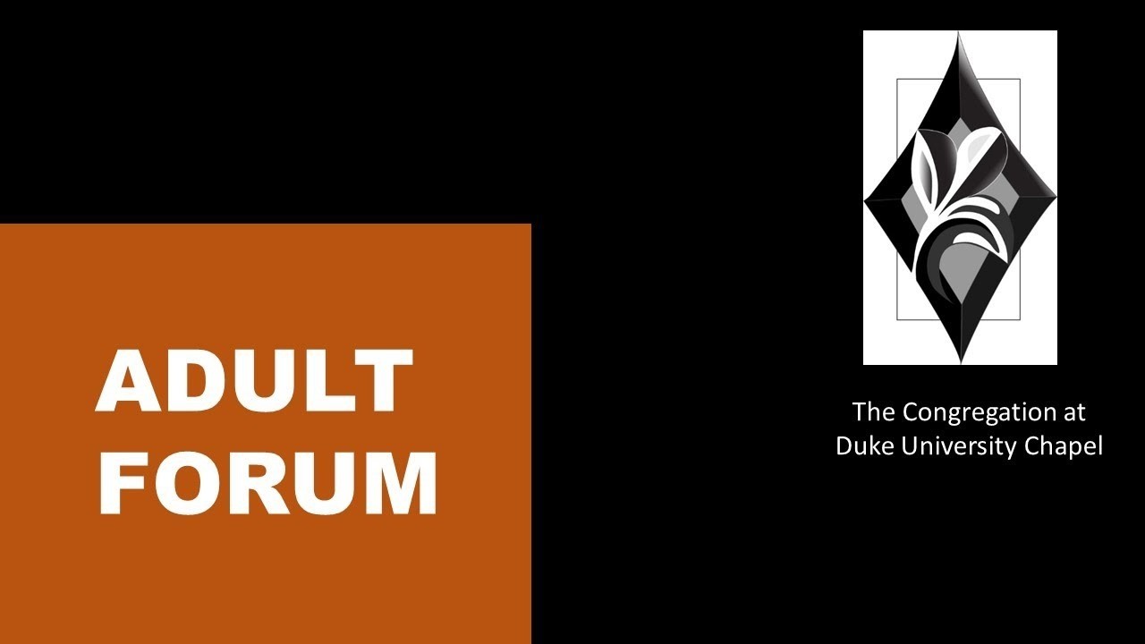 Adult Forum March 1, 2026: 
