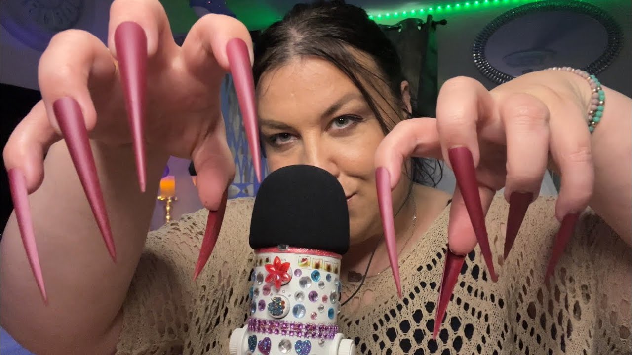 ASMR Super Long Nails