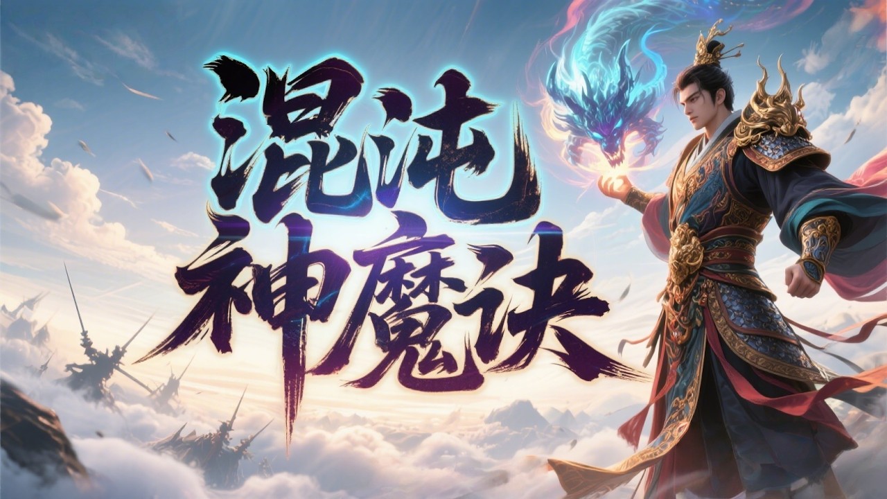 一口氣看爽✔️《混沌神魔訣》　我為魔，則血染諸天！我為神，則舉世匍匐！我為神魔，則腳踏諸天萬界！