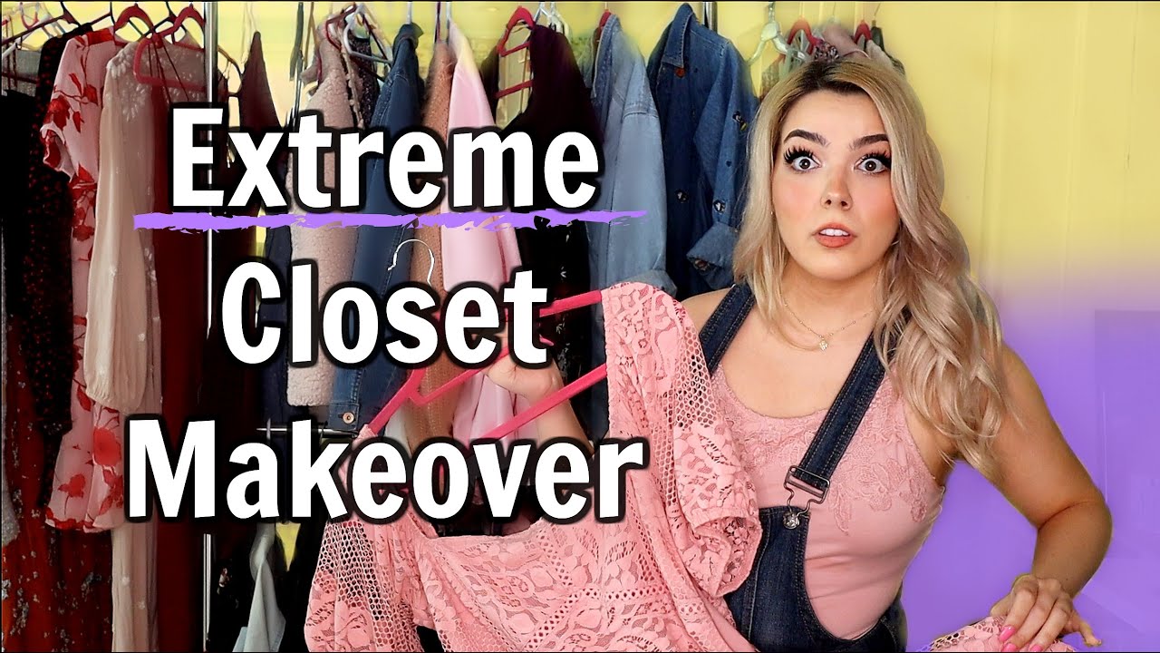 Cleaning Out my Closet 👗👚 Decluttering, Organizing & Full Closet Transformation!