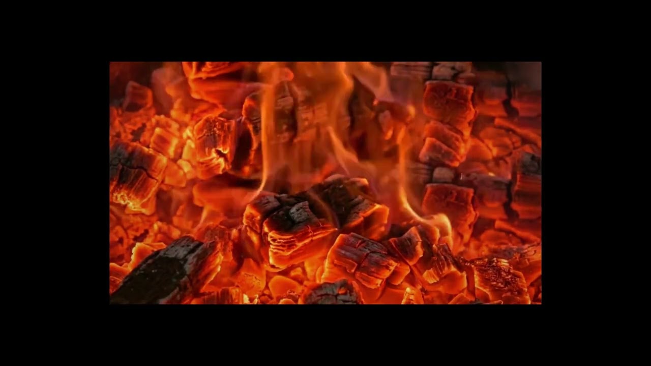 Deep Ember Heat | 30 Min Charcoal Fire Test Room (Ad-Free)#embers