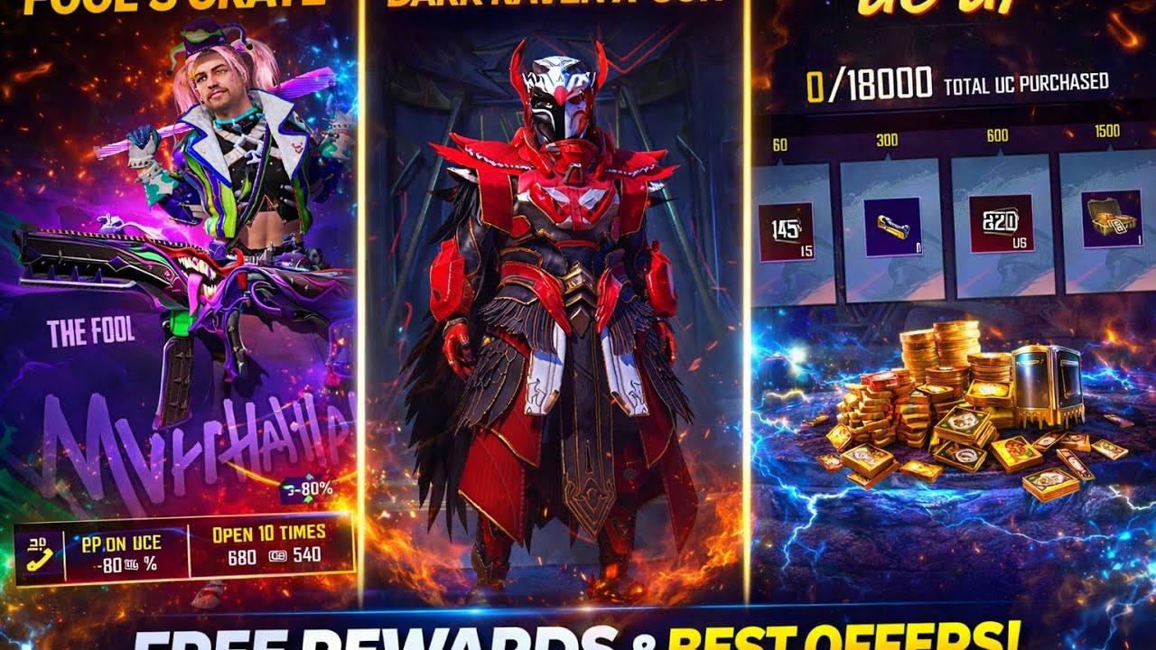 OMG! M4 Fool Crate Spin 😍 UC Up Event Return confirm Upcoming X-Suit #Bgmi #m4fool crate #viral 