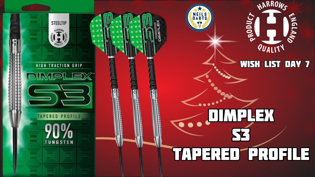 Day 7 Harrows Darts DIMPLEX S3 TAPERED Review