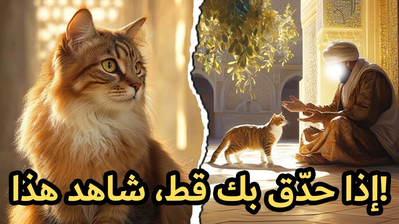 ٥رسائل من الله عندما يقترب منك قط