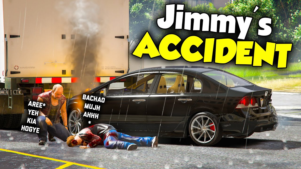 JIMMY'S ACCIDENT | HONDA CIVIC REBORN | RICH LIFE SERIES EP#2 | GTA 5 GAMEPLAY