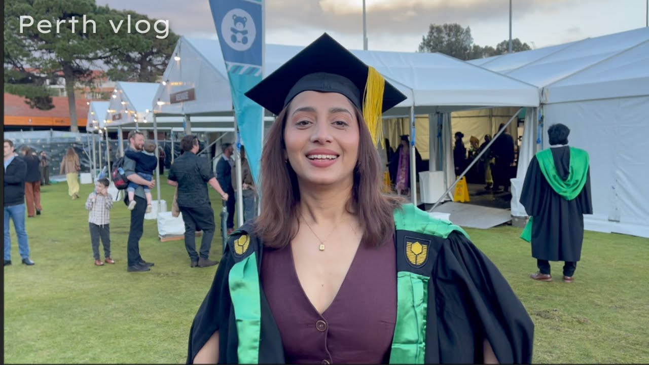 Perth Diaries 🎓✨ | My Sister’s Graduation at Curtin University!