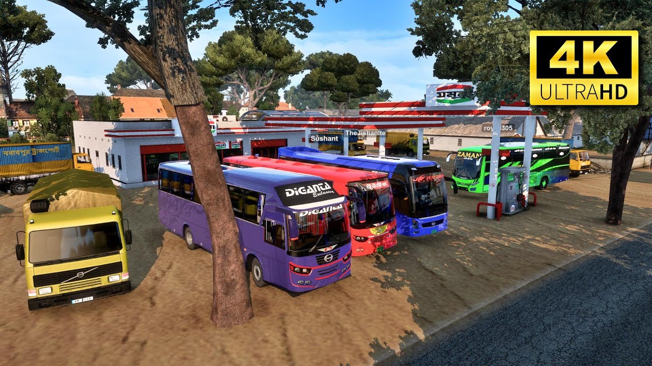 Map of Bangladesh Mod - Euro Truck Simulator 2