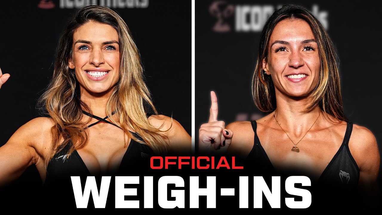 Dern vs Ribas 2 Fighter Weigh-Ins | UFC Vegas 101