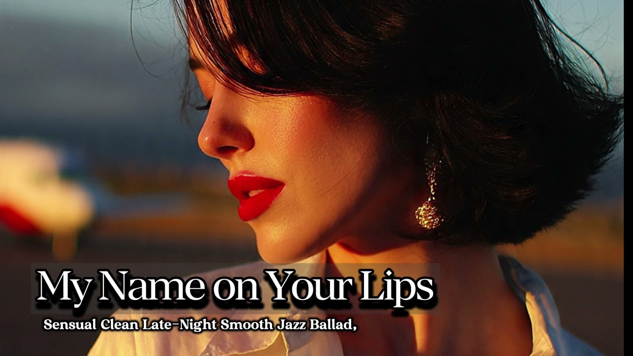 My Name on Your Lips sensuel clean late-Night smooth jazz ballad