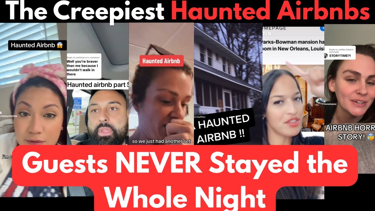 People Say These Airbnbs Are Haunted… Would You Book #horrorstories #scarystories #tiktokcompilation