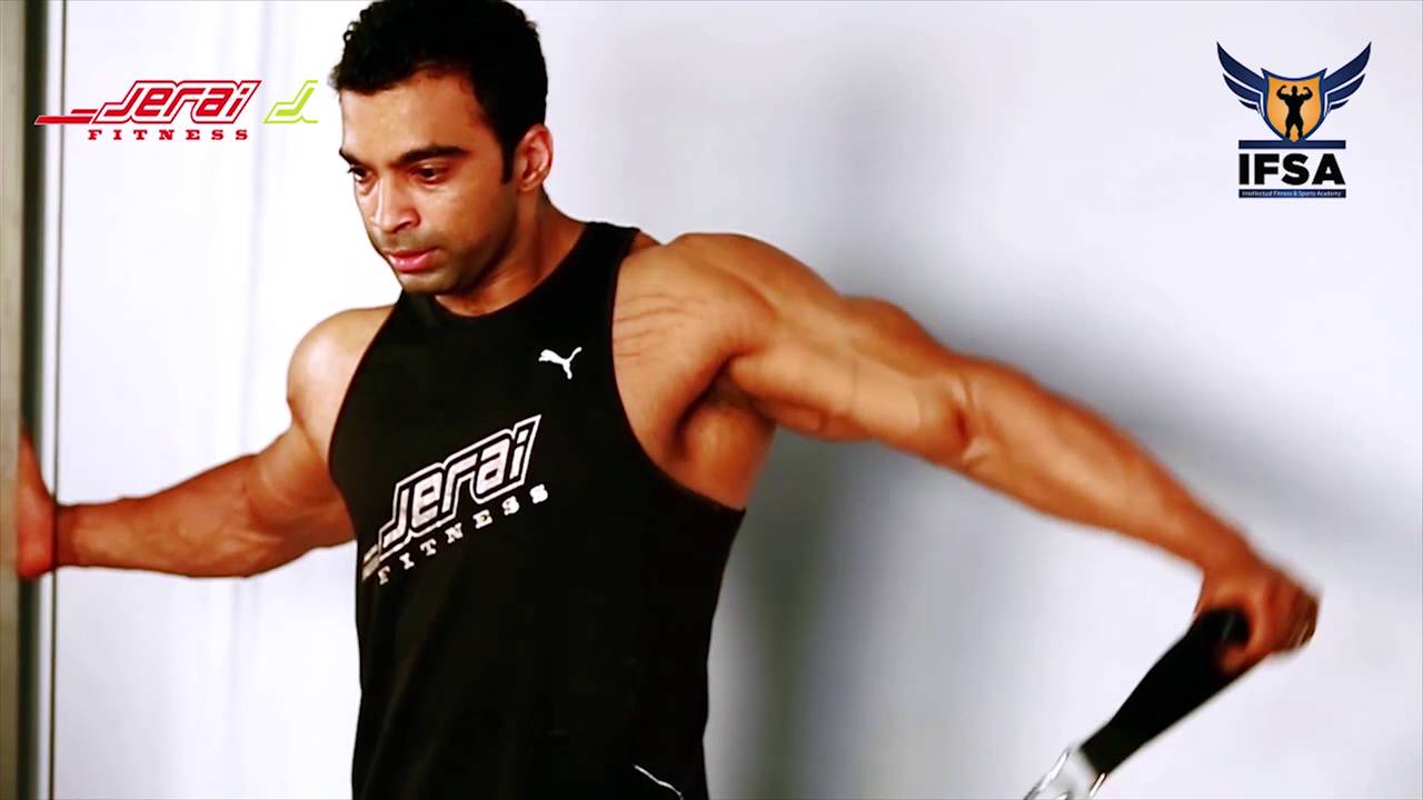 Cable lateral raise