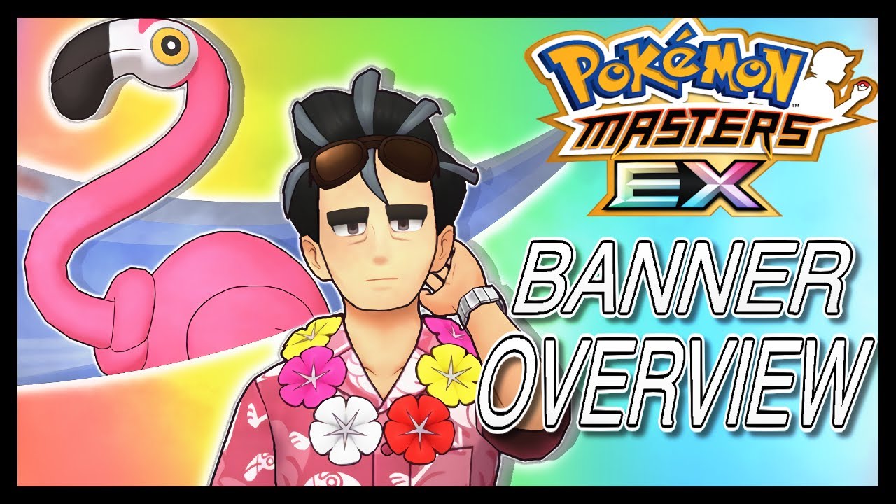 ВЕЛИКОЛЕПНЫЙ УНИВЕРСАЛ! Обзор специального костюма Ларри и Фламиго | Pokemon Masters EX