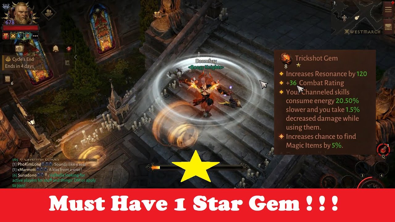 Trickshot Gem | Diablo Immortal Barbarian Build | MUST have gem