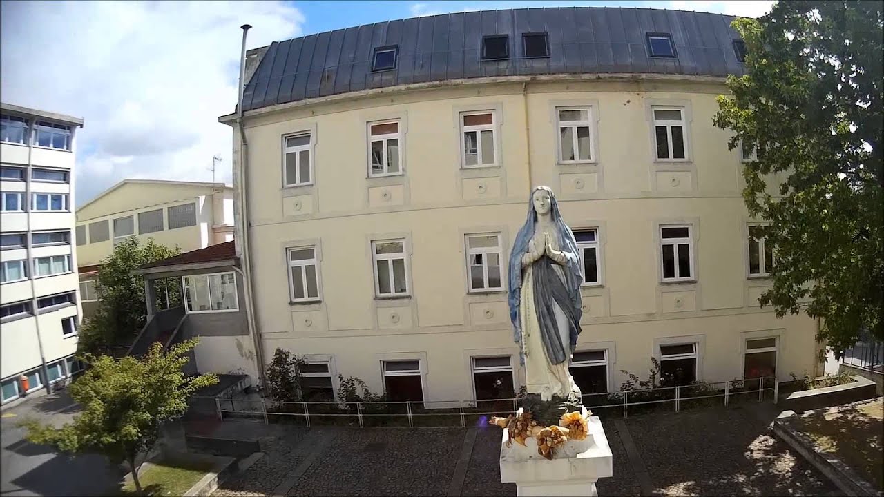 Voando sobre o Instituto Nun'Alvres - Caldas da Saúde