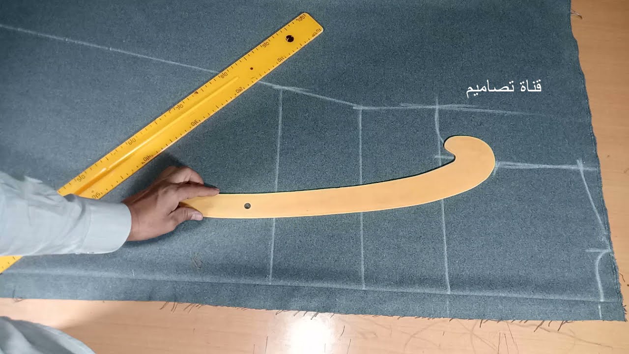 طريقة تفصيل مونطو عادي بالقب سهل وبسيط شوفو هذا الفيديو