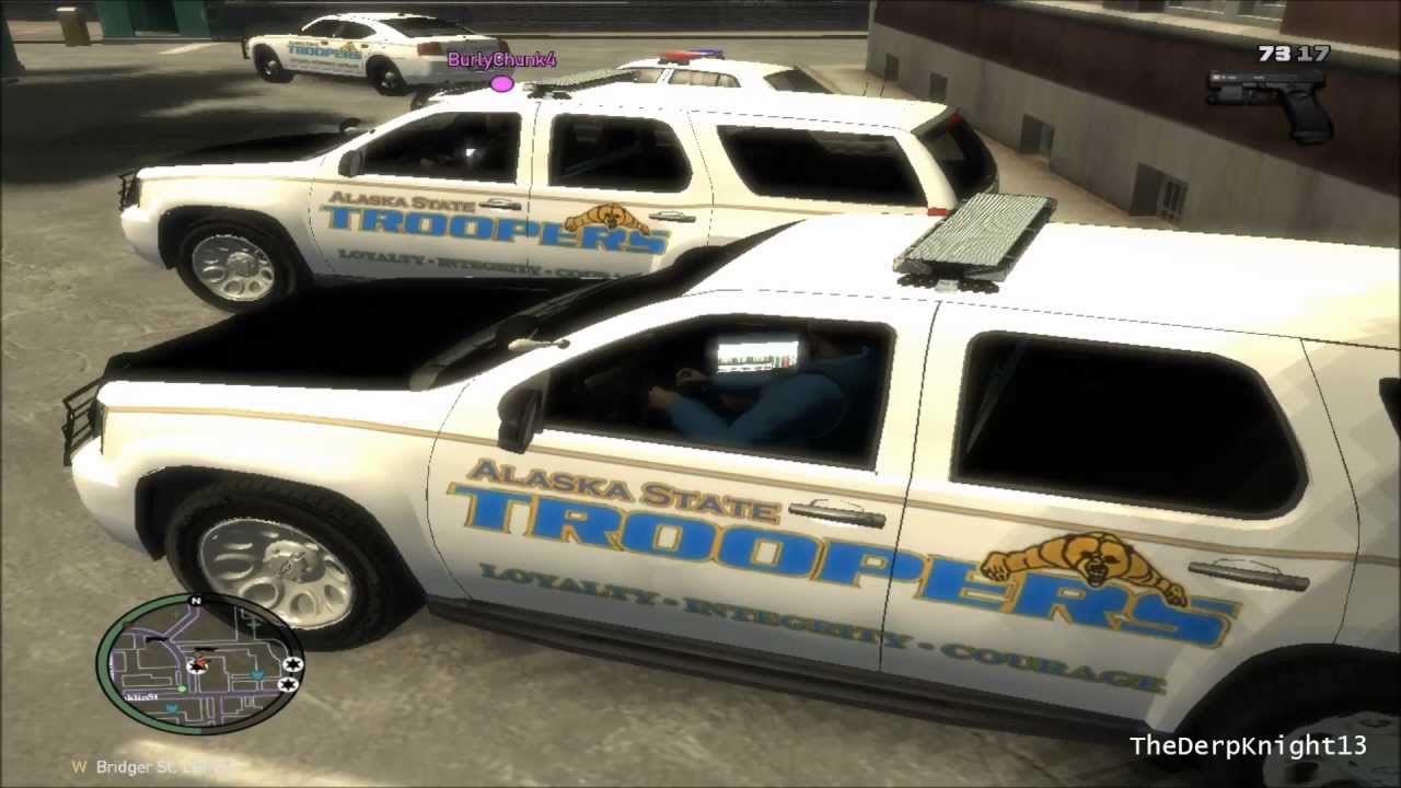 GTA IV LCPDFR: Patrol 23 - Alaska State Troopers Multiplayer