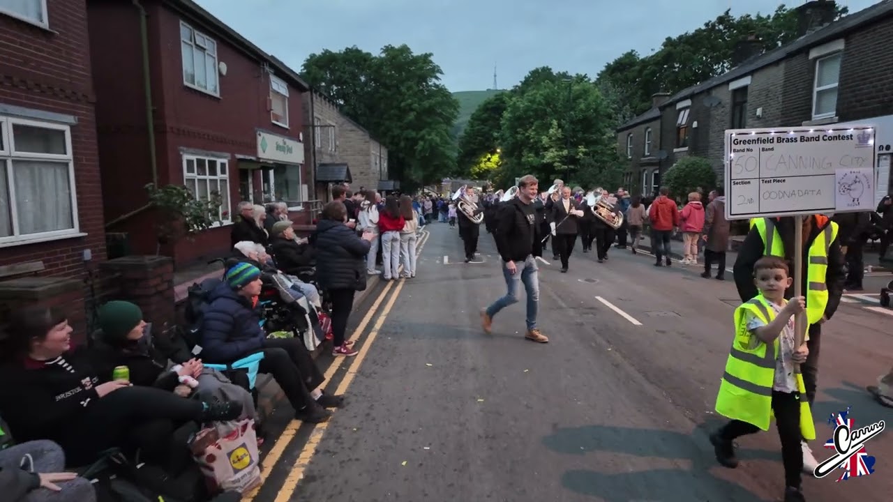 Canning City Brass plays Whit Friday 2024