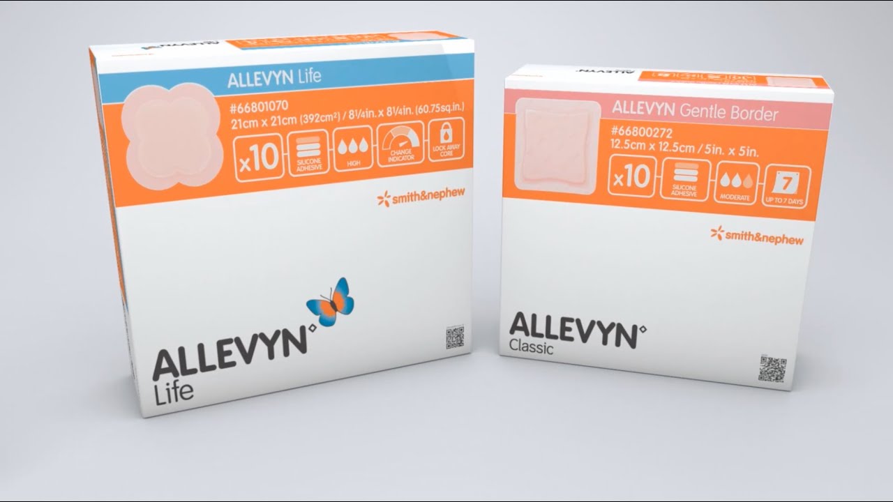 New ALLEVYN◊ Packaging - Simple. Informative. Efficient. Effective.
