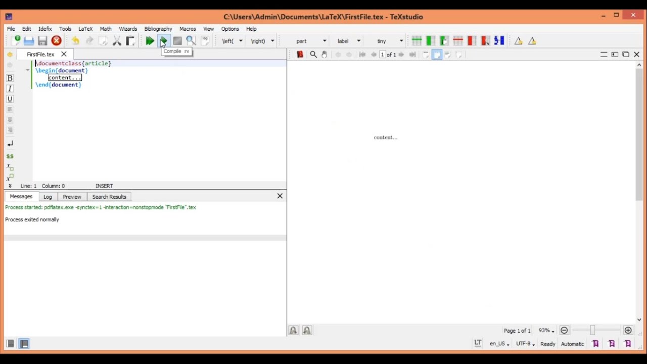 LaTeX Introduction