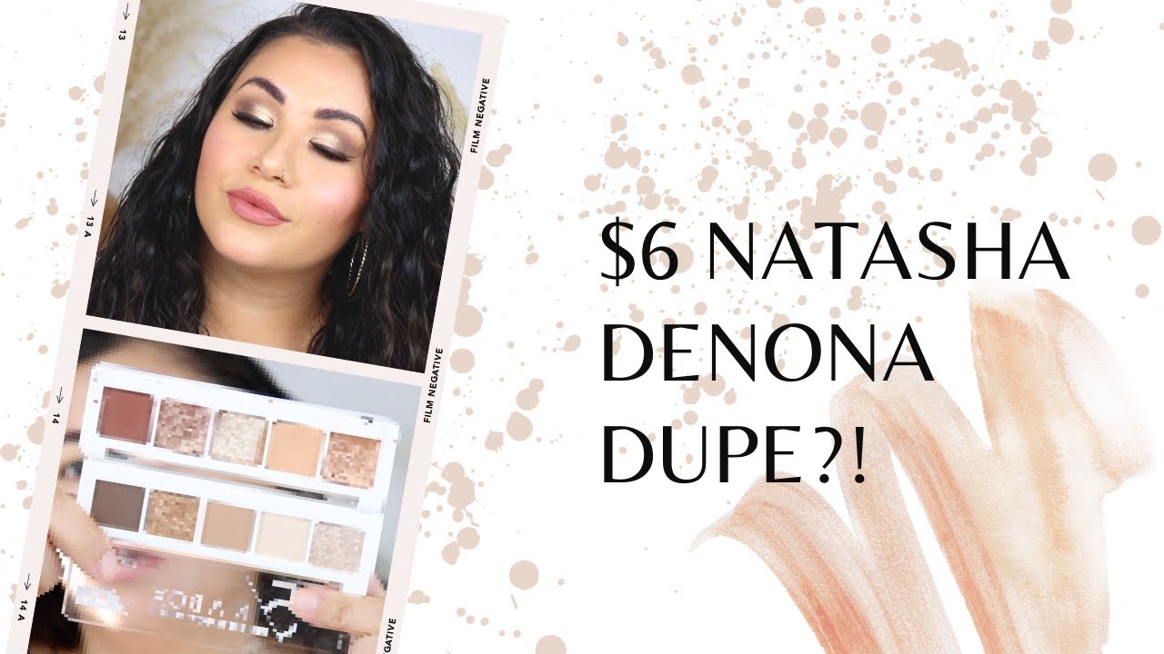 $6 NATASHA DENONA DUPE?! | CATRICE COSMETICS 5 IN A BBOX MINI PALETTE | GOLDEN NUDE LOOK