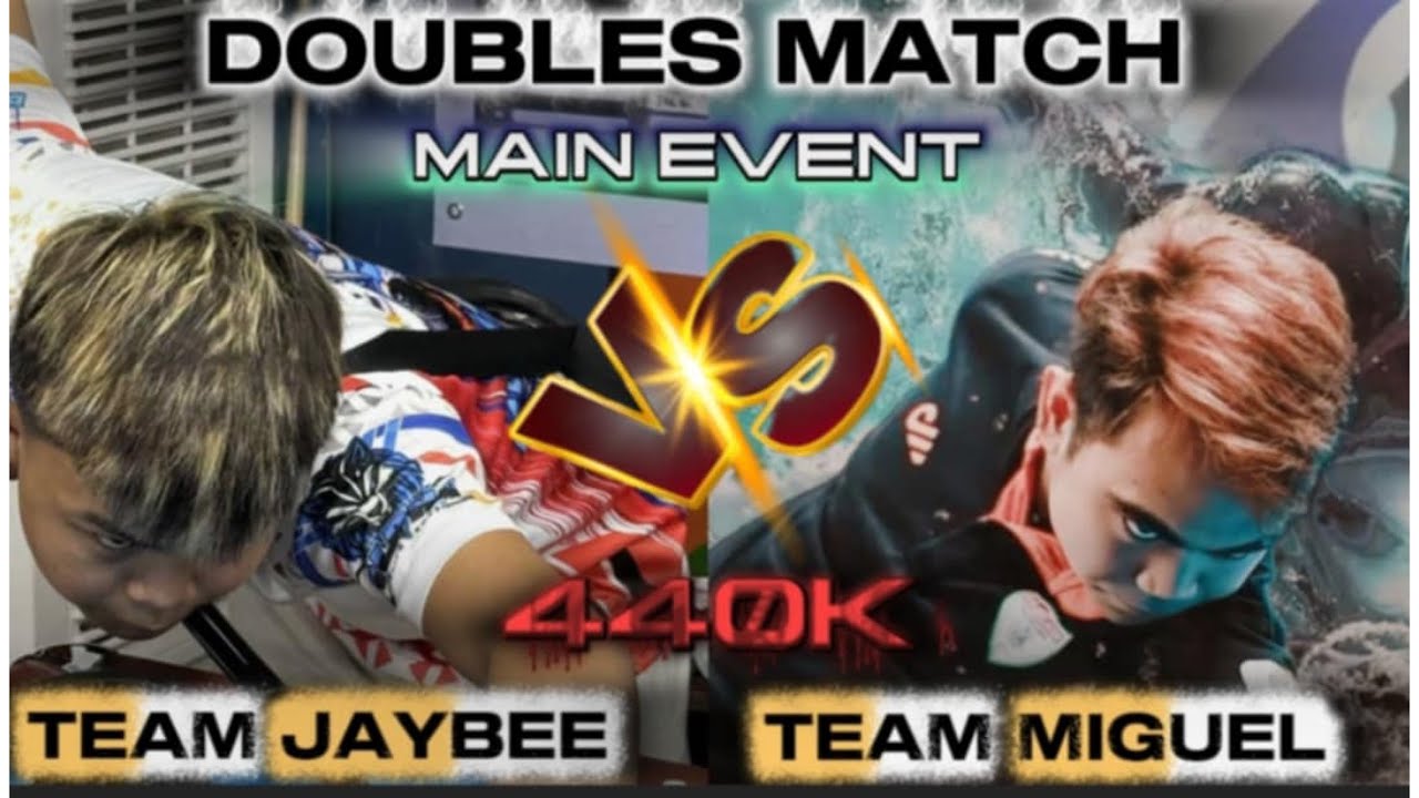 TEAM JAYBEE 🆚 TEAM MIGUEL..DOUBLE MATCH..FINAL BATTLE..LIVE🎱
