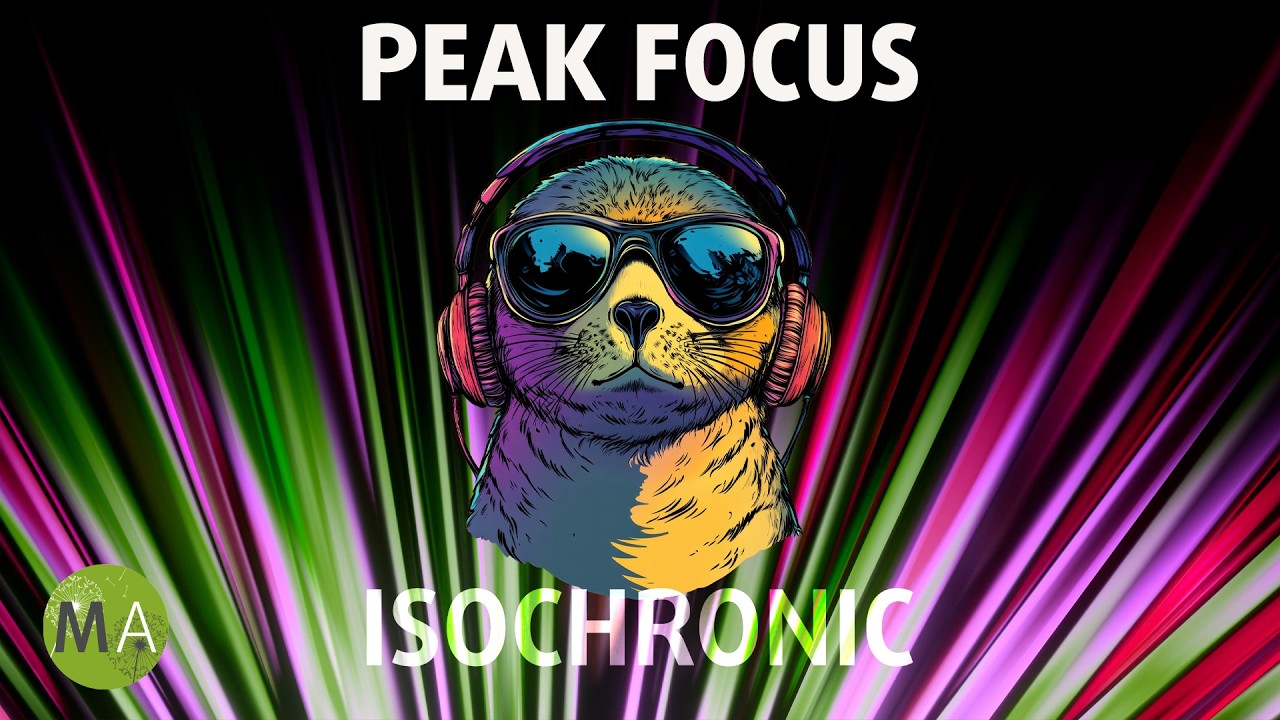 Peak Focus for Complex Tasks - Synthwave Seal Mix + Isochronic Tones