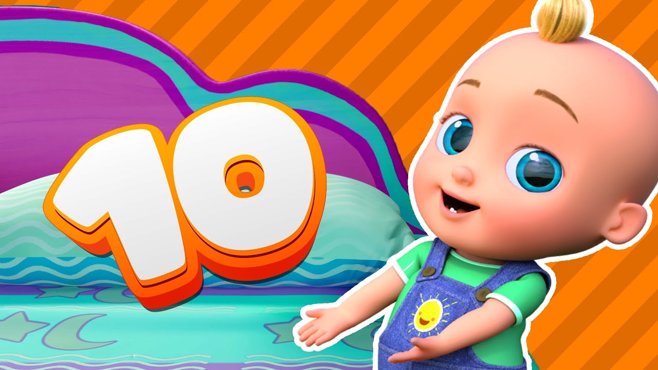 Ten In the Bed - दस बंदर | Hindi Balgeet | Hindi Rhymes For Children | LooLoo Kids Hindi