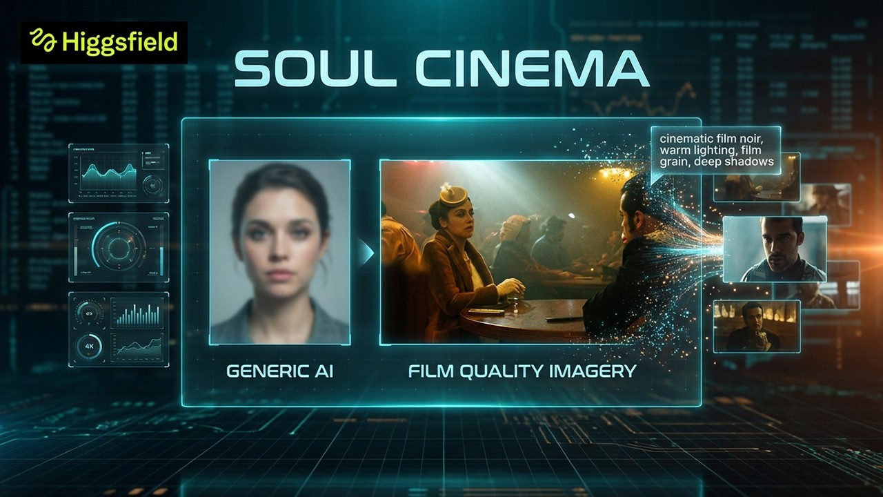 Higgsfield Soul Cinema &ndash; The AI Image Model That Looks Like a Movie Still