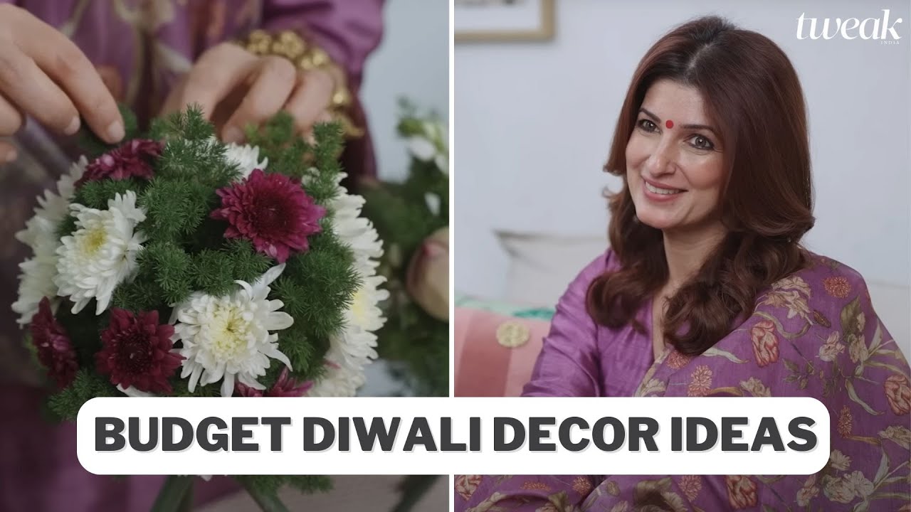 3 Easy DIY Diwali decor ideas for your home | Twinkle Khanna | Spacelift | Tweak India