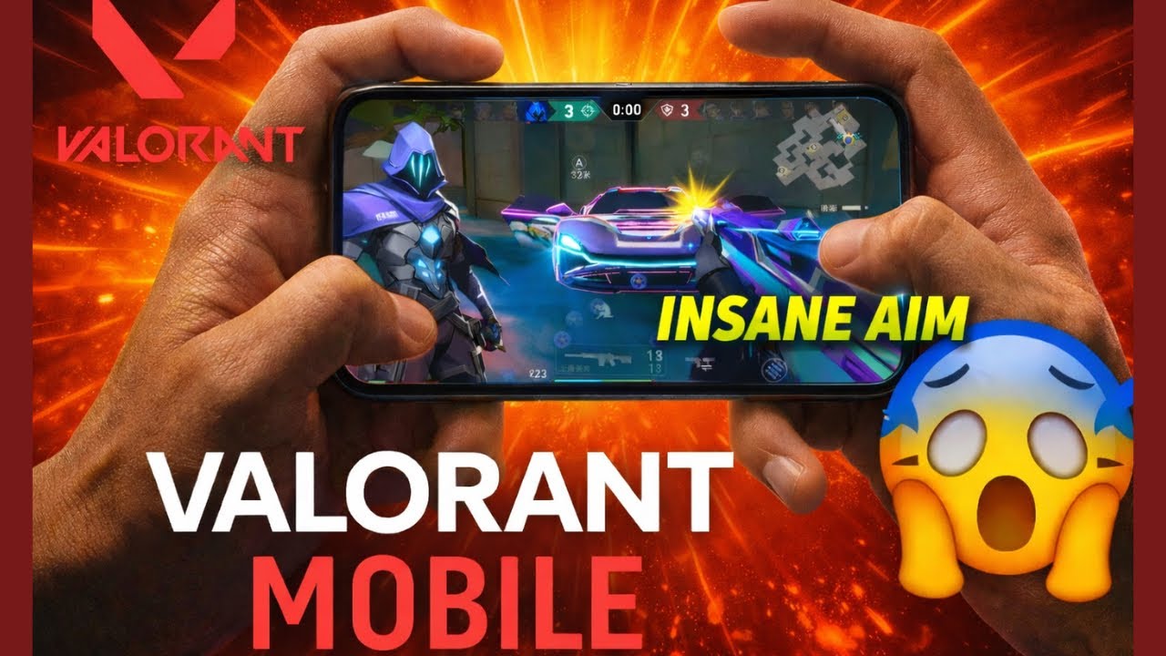 Valorant Mobile Gameplay iPhone 15 plus 