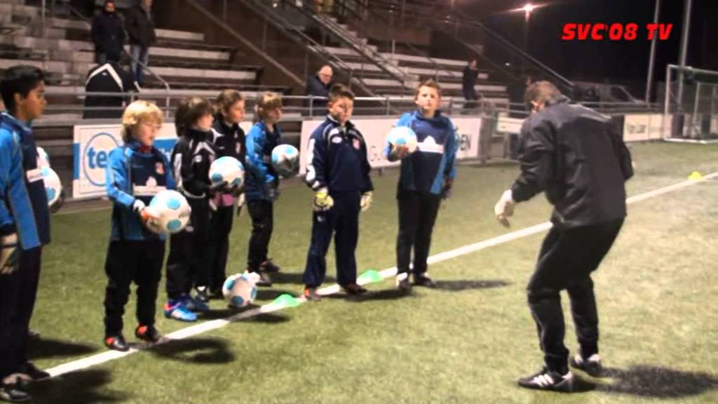 SVC'08 TV Jeugdkeepers training Koos Brochard