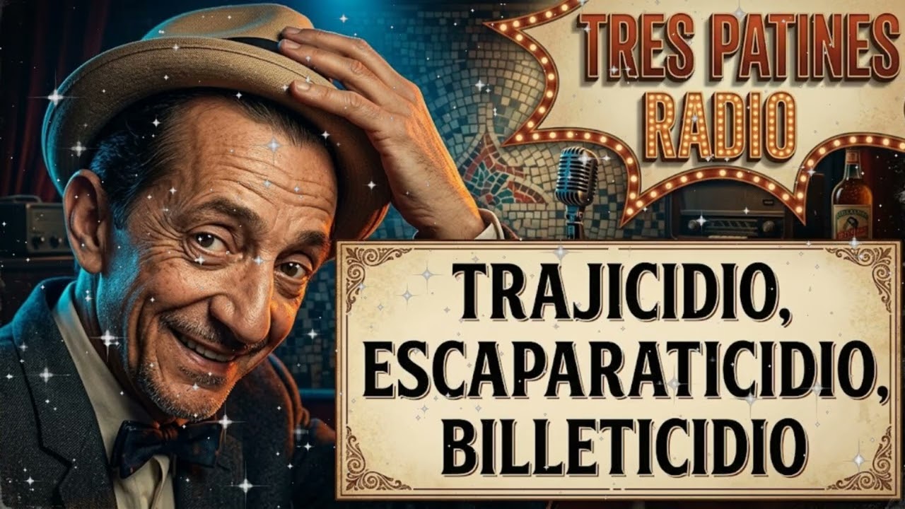 📖🔥 Triple Dosis de Risa: Trajicidio, Escaparaticidio, Billeticidio | Tres Patines Radio
