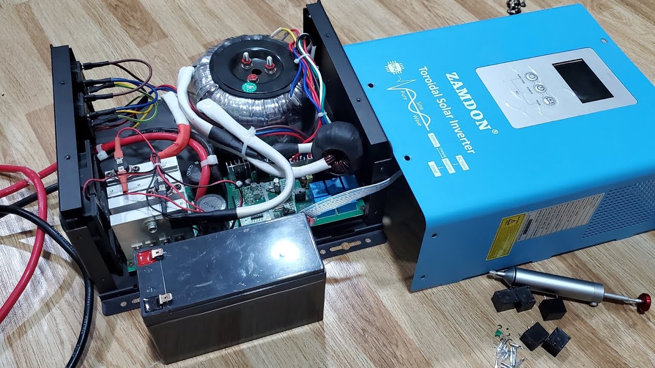 ZAMDON Toroidal Solar Inverter Repair