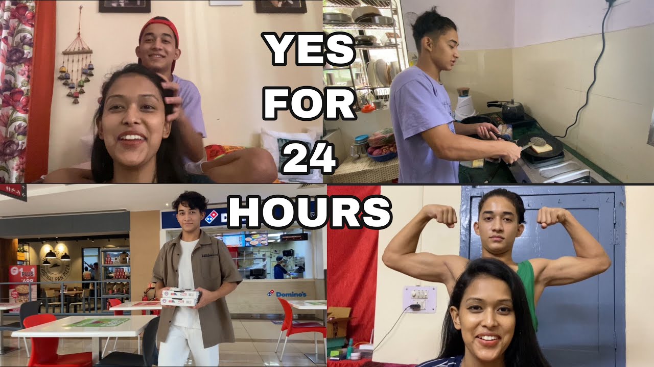 @akash_thapa14 SAID YES TO ME FOR 24 HOURS || Varsha Thapa
