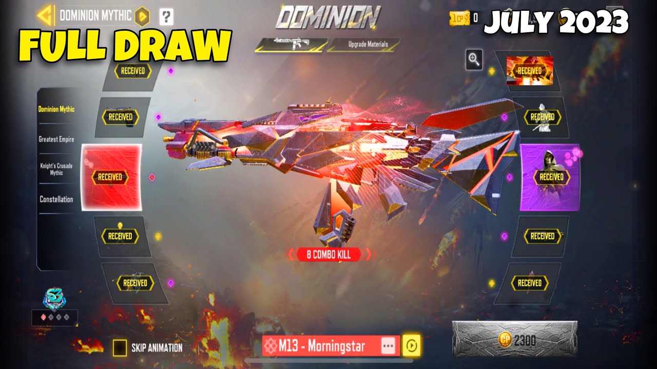 Buying Full Dominion Mythic Draw | M13 Morningstar Full Draw | M13 Morningstar Draw |M13 Morningstar