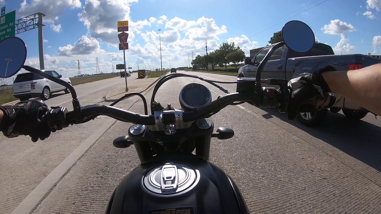 POV ride on the 2017 Ducati Scrambler 800 FULL THROTTLE