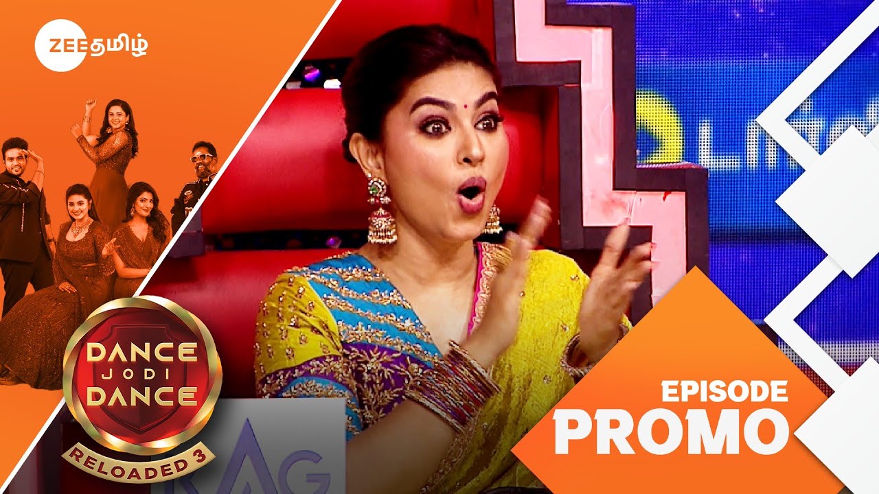 Dance Jodi Dance Reloaded 3 | Dancing with Stars Round | Sat & Sun 8.30PM | Promo | Zee Tamil