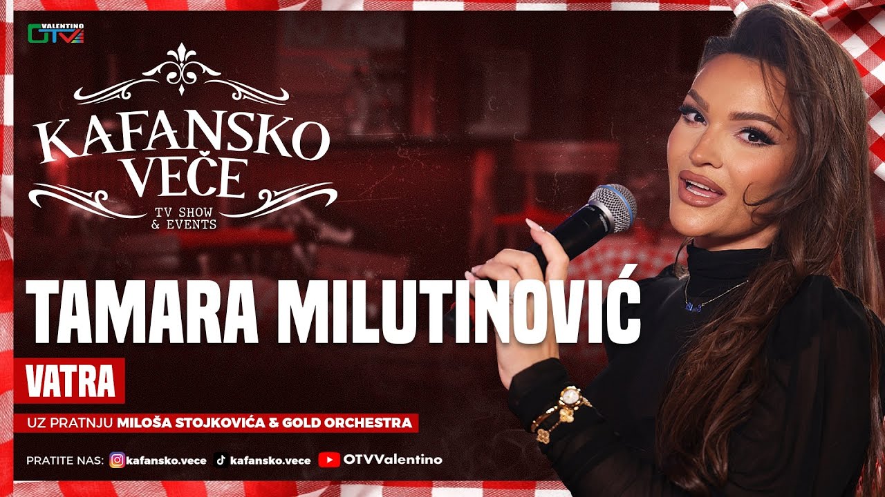 TAMARA MILUTINOVIC - VATRA | UZIVO | MILOS STOJKOVIC I GOLD ORK | 2025 | KAFANSKO VECE