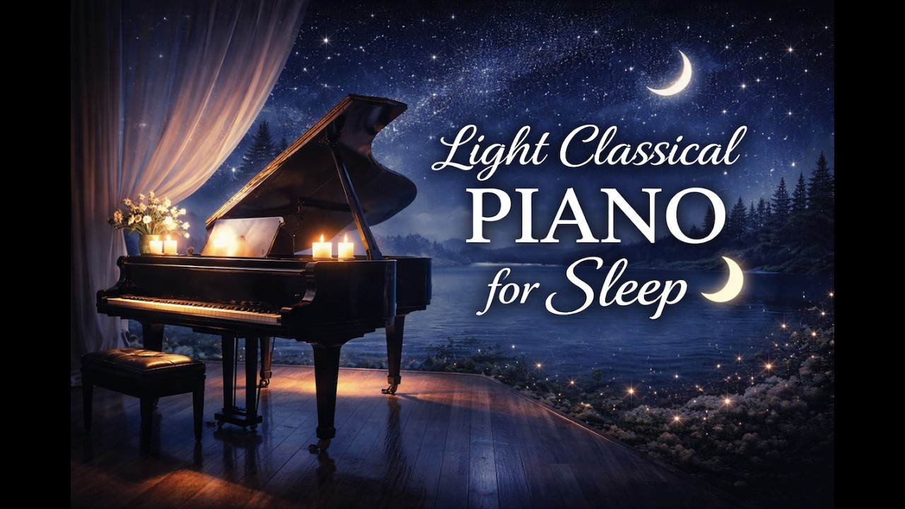 Relaxing Classical Piano for Deep Sleep 🌙 Horowitz, Chopin & Debussy (Black Screen)