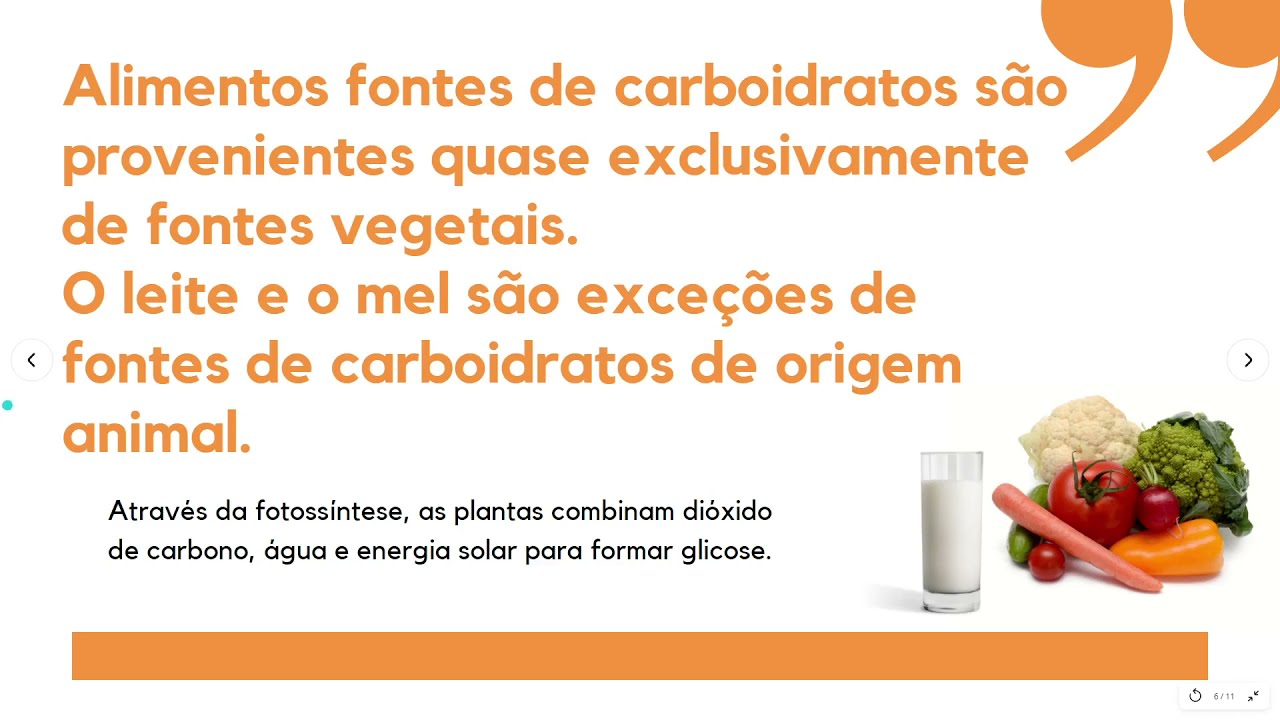 NUTRIÇÃO BÁSICA - CARBOIDRATOS