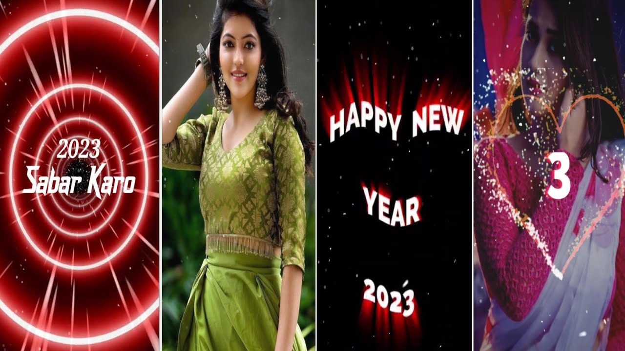 Trending Happy new year 2023 video editing | full HD happy new year editing
