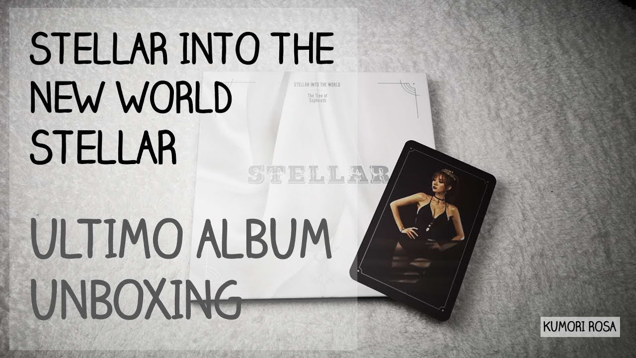 STELLAR INTO THE NEW WORLD  UNBOXING