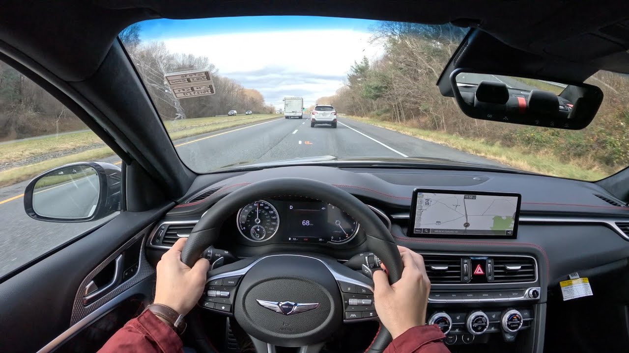 2023 Genesis G70 3.3T AWD - POV Test Drive