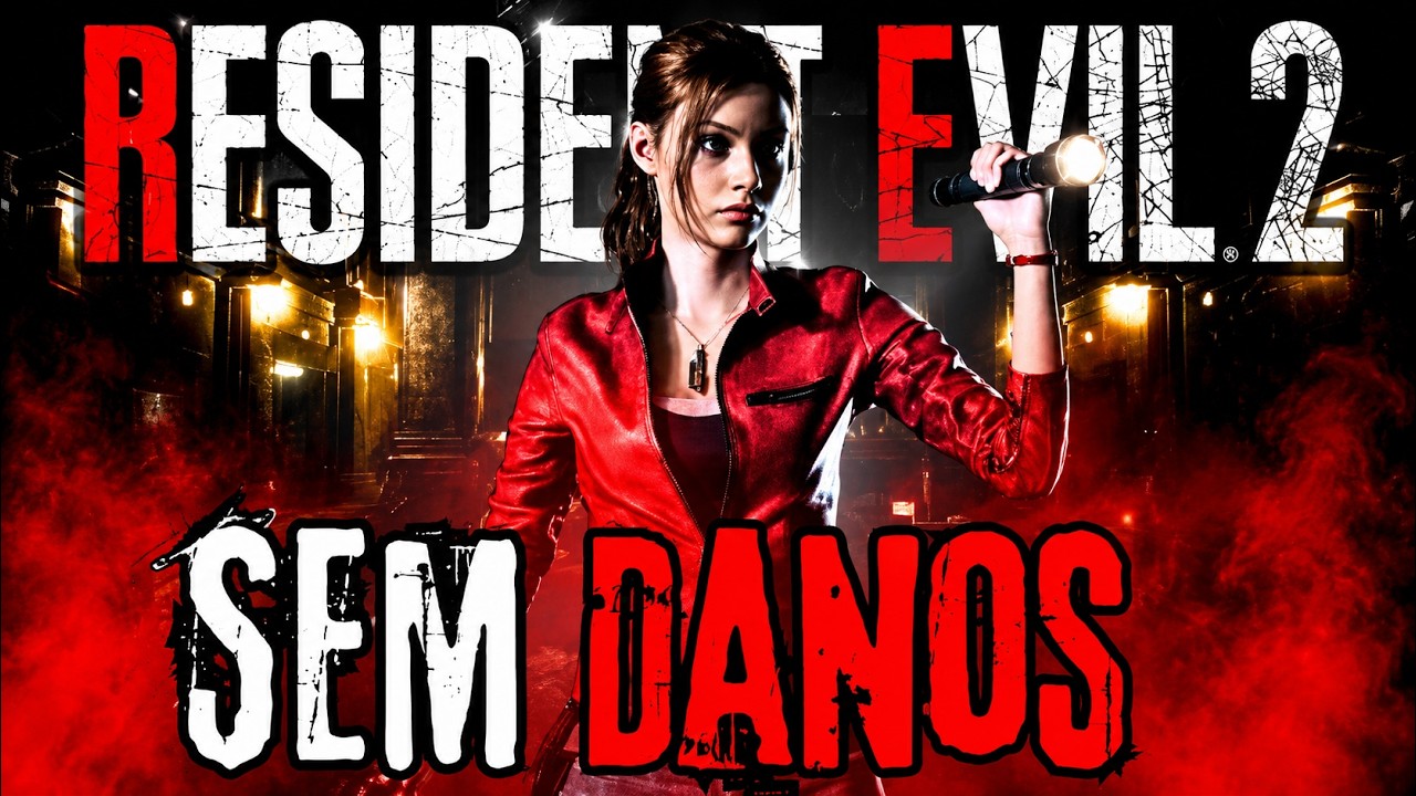 RE2 REMAKE SEM DANOS RANK S+ SEM SALVAR CLAIRE A NO INTENSO GAMEPLAY COMPLETA