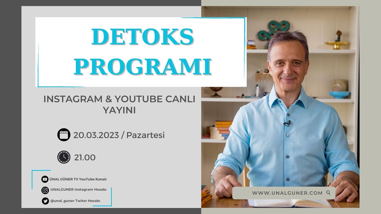 DETOKS PROGRAMI | Ünal Güner