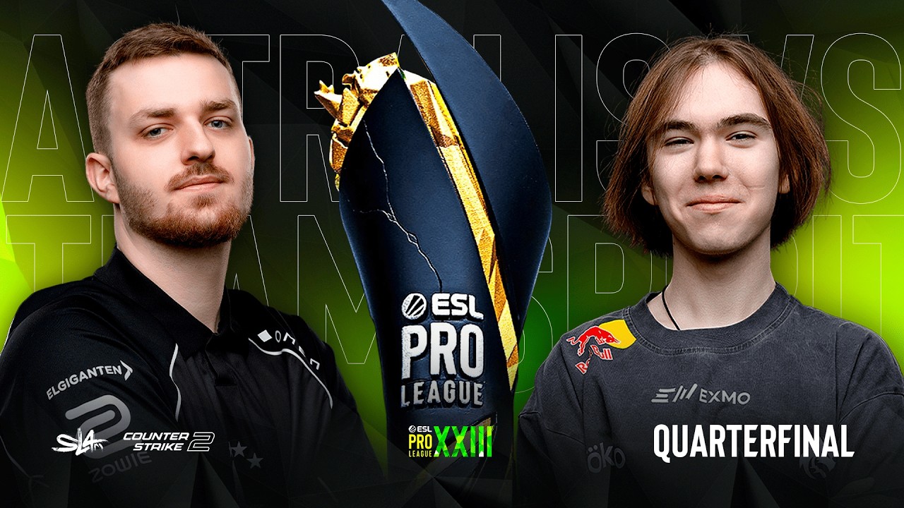 (RU) Spirit vs. Astralis | ESL Pro League Season 23 Quarterfinals | Day 1