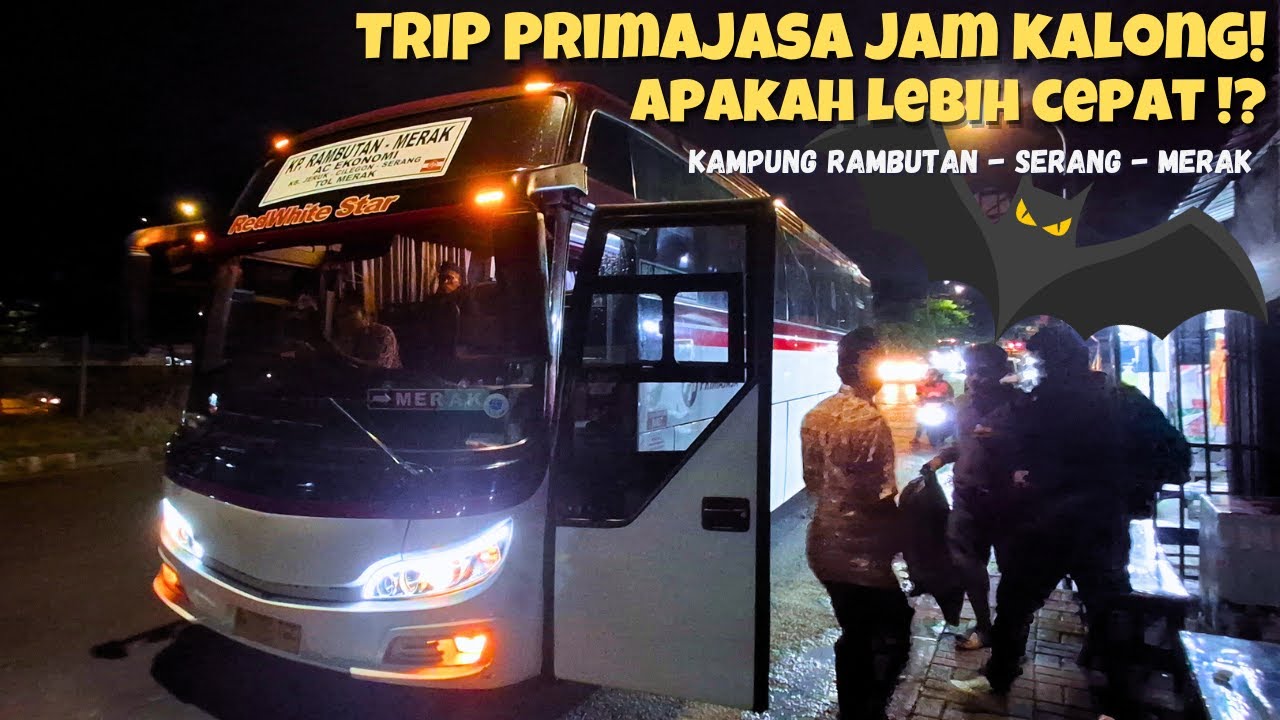 TRIP BUS PRIMAJASA JAM KALONG‼️ APAKAH LEBIH CEPAT & TETAP AMAN 😱⁉️ YUK KITA COBA❗️
