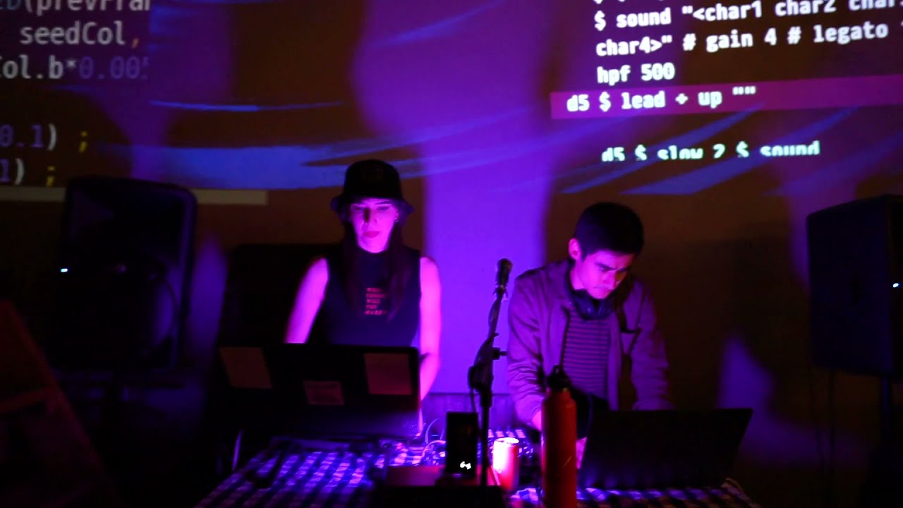 Drives on Fire | Char Stiles & Dan Gorelick live-code performance